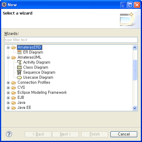 ... & Information Security :: Eclipse용 ERD, UML Plugin - Amateras