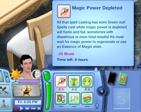 Sims 3 Witch Magic Depleted